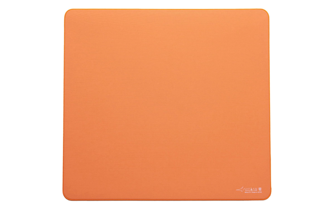 ARTISAN Artisan FX Zero Soft Orange Gaming Mouse Pad eSports (XL, Orange)