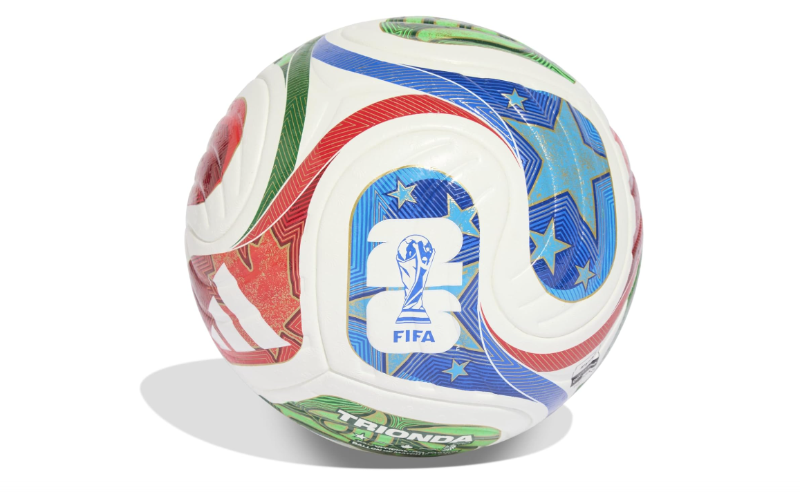 adidas World Cup 2026 Trionda Pro Match Ball - Official Soccer Ball of The FIFA World Cup 26™ with Thermal Bonded Seamless Surface and Textured Design