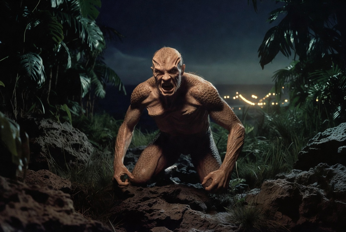 Complex portrayal of Caliban on the island in The Tempest analysis