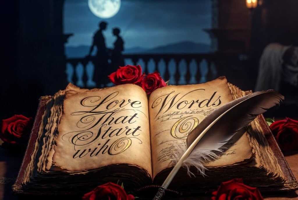 love words that start with o