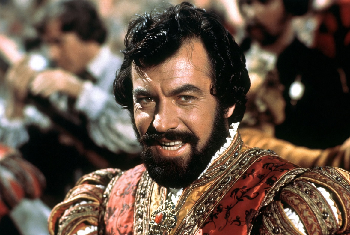 Richard Burton as Petruchio in Zeffirelli’s 1967 The Taming of the Shrew
