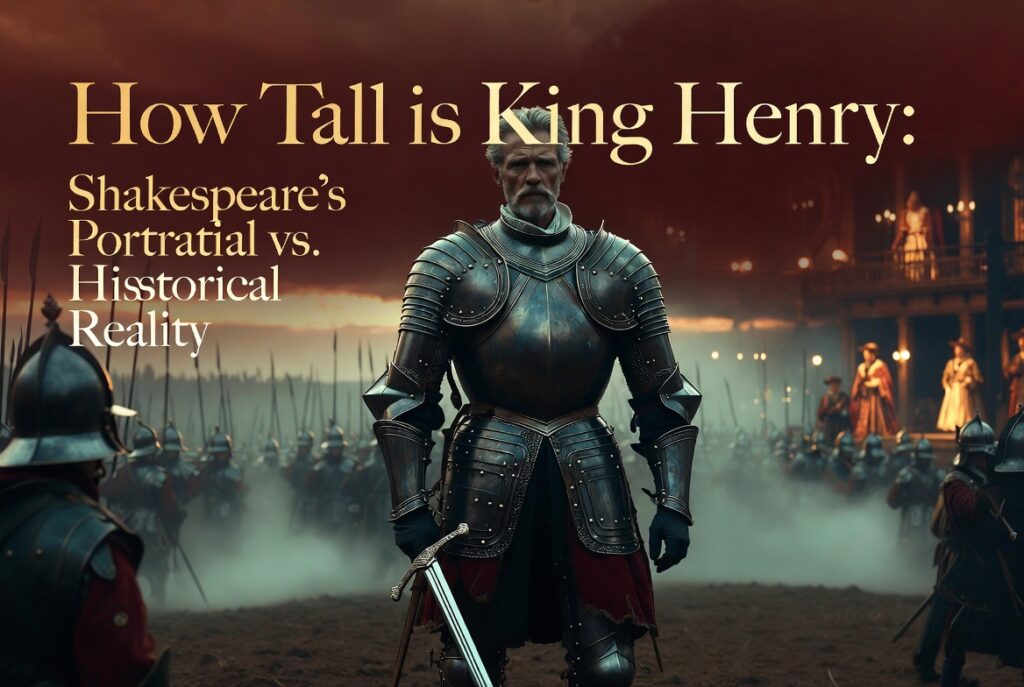how tall is king henry