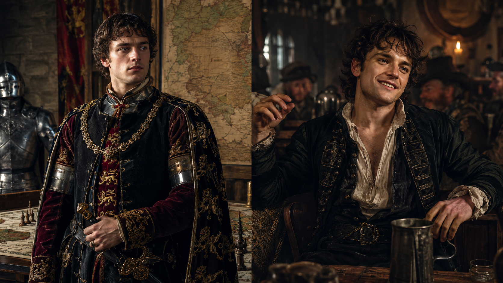Prince Hal historical portrait vs Shakespeare dramatic interpretation