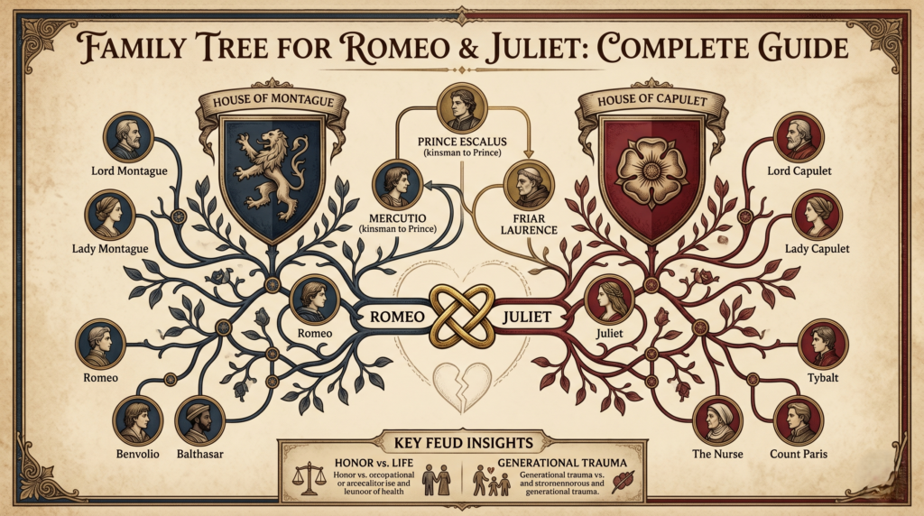 family tree for romeo and juliet