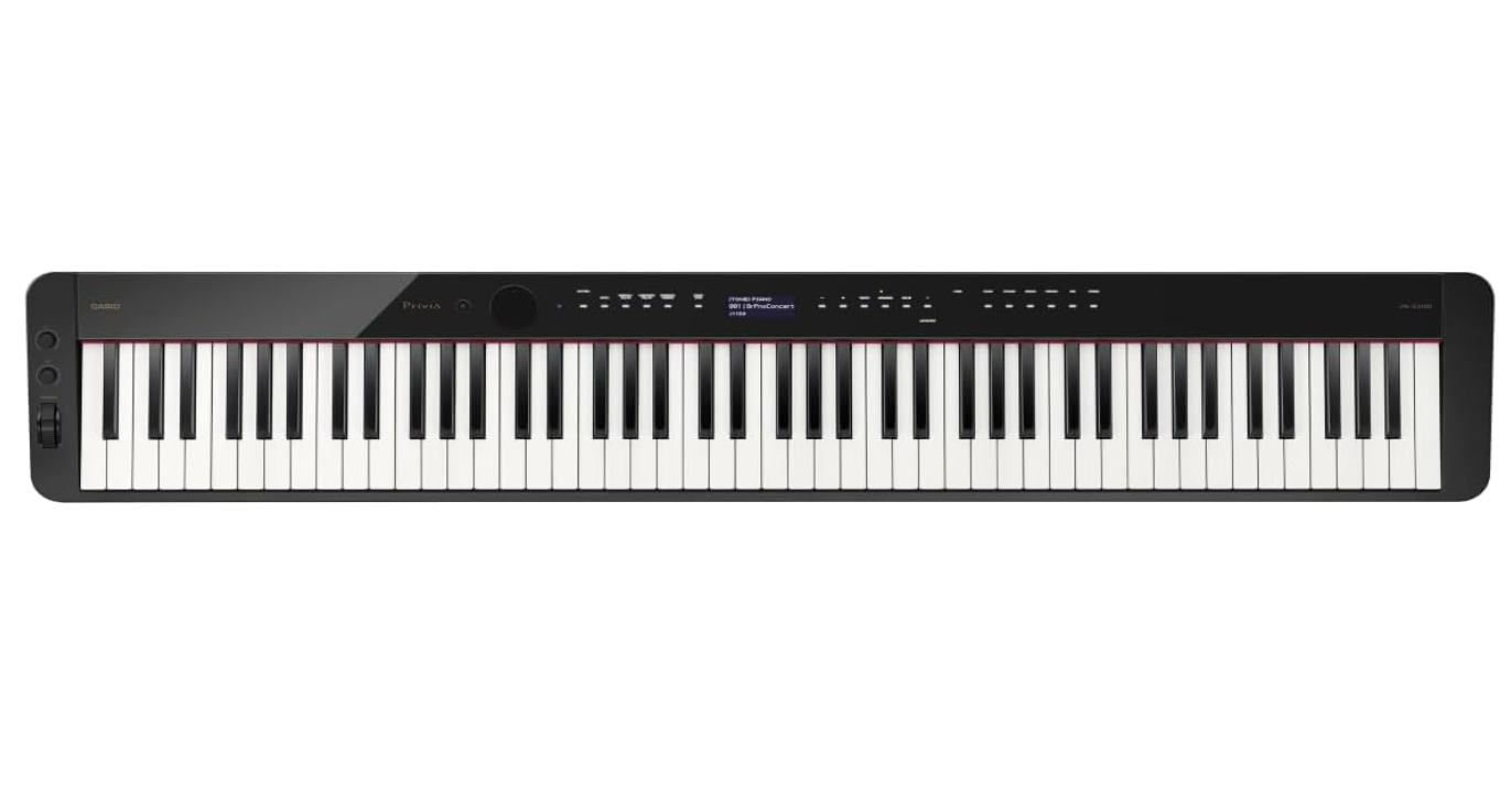 Casio Privia PX-S3100 – 88-Key Weighted Digital Piano | Slim & Elegant | 700 Tones, 200 Rhythms, Bluetooth Audio/MIDI, Touch Sensor Controls, Audio/MIDI...