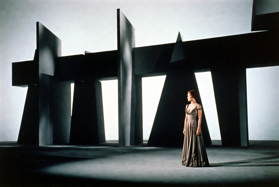 Maggie Smith as Desdemona in the 1965 minimalist film adaptation of Othello.
