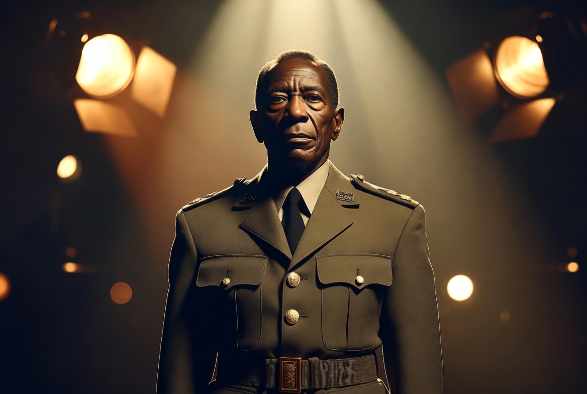 Denzel Washington preparing for and performing Othello on Broadway