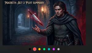 macbeth act 2 plot summary