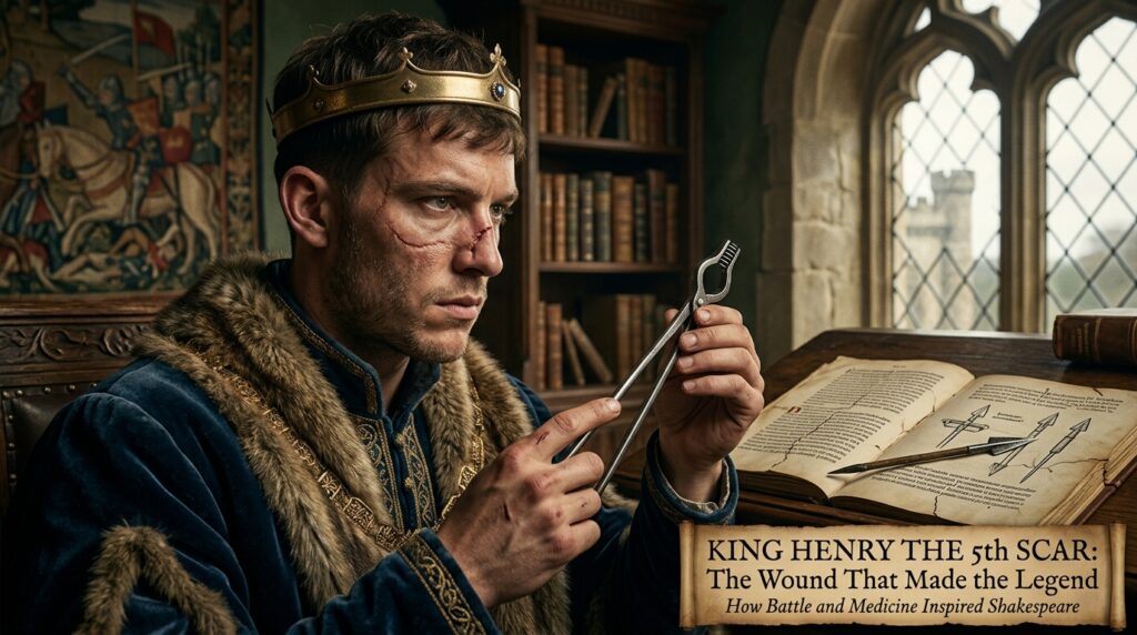 king henry the 5th scar