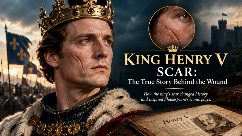 king henry v scar