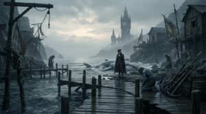 bloodborne fishing hamlet