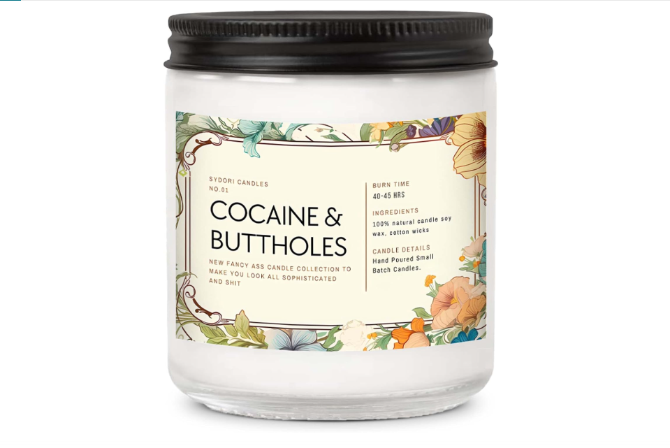 Funny Scented Candle, Sophisticated AF Lavender Candle, 7oz Soy Wax | Gag Gift for Men, Women, Roommates, Coworkers, Housewarming, New Home, New Apartment,...