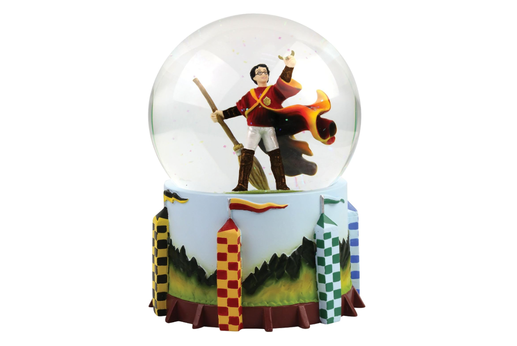 Enesco the Wizarding World of Harry Potter Quidditch Waterglobe Waterball, 6.89 Inch, Multicolor 