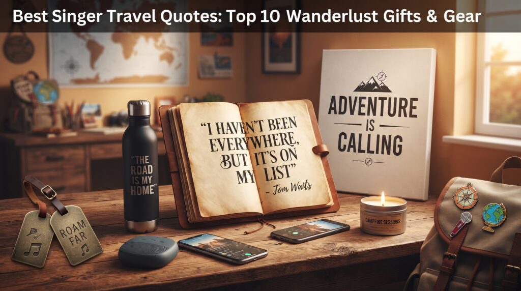 best singer travel quotes