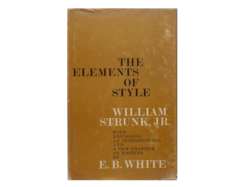 the elements of Style