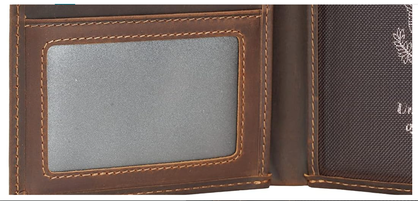 Polare Luxury RFID Blocking Leather Passport Holder Travel Wallet For Men and Women (Dark Brown)
